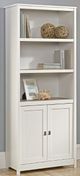 Sauder® Cottage Road® Soft White® Library with Doors-1