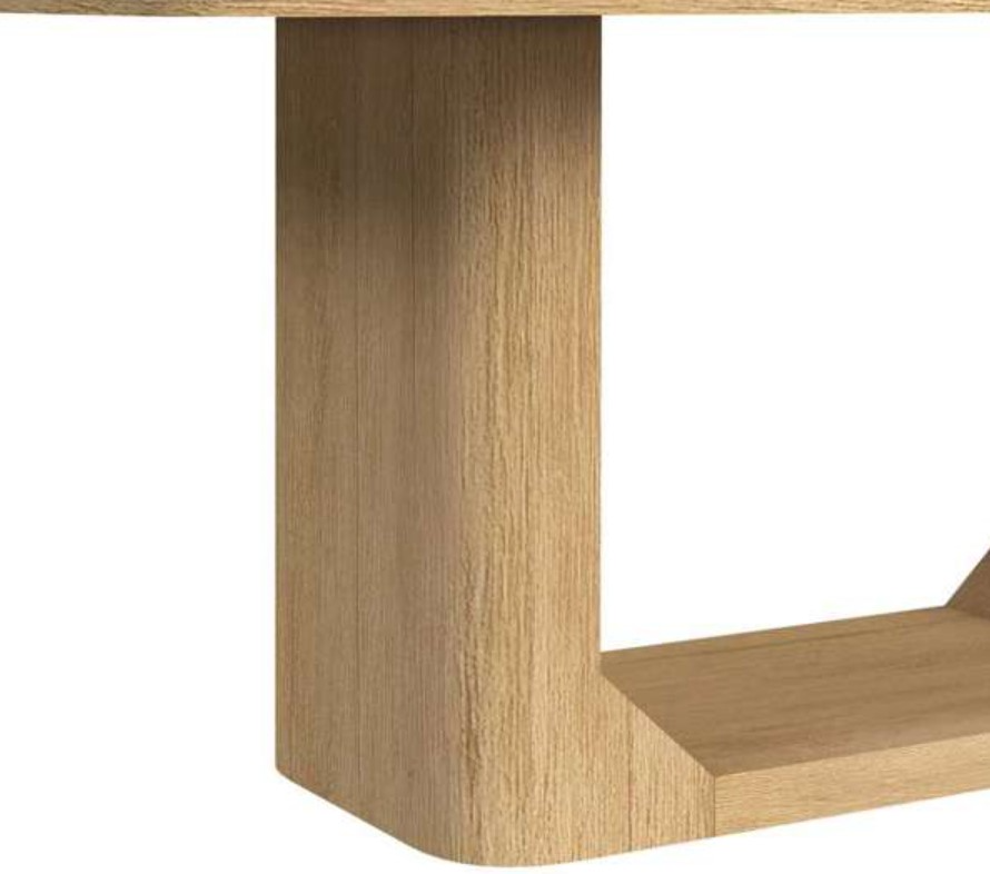 Elements International Rosalie Dining Table - Thumbnail 4