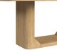 Elements International Rosalie Natural 72" Dining Table-3