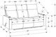 Monarch Specialties Inc. Dark Grey 70" Small Upholstered Manual Reclining Sofa-2