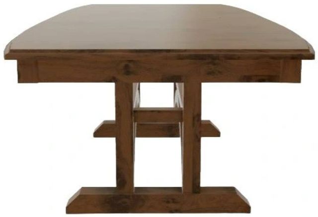 Mavin Customizable 38" x 84" Boat Dining Table-2