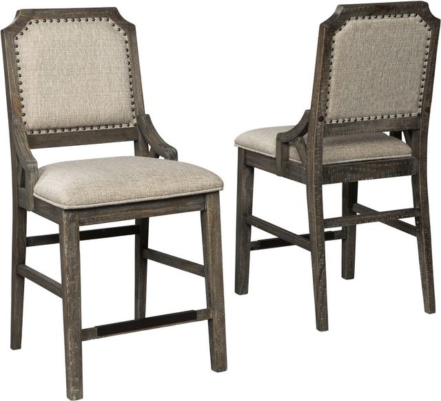 Signature Design by Ashley® Wyndahl Rustic Brown Counter Bar Stool-1