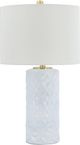 A & B Home Petrona Glossy White Table Lamp-0