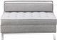 Moe's Home Collection Covella Light Grey Storage Ottoman-2
