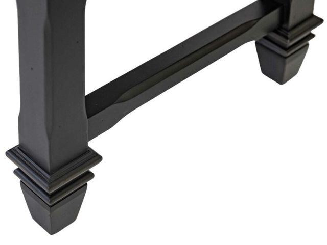 Martin Furniture Hartford Black Dining Bench-3
