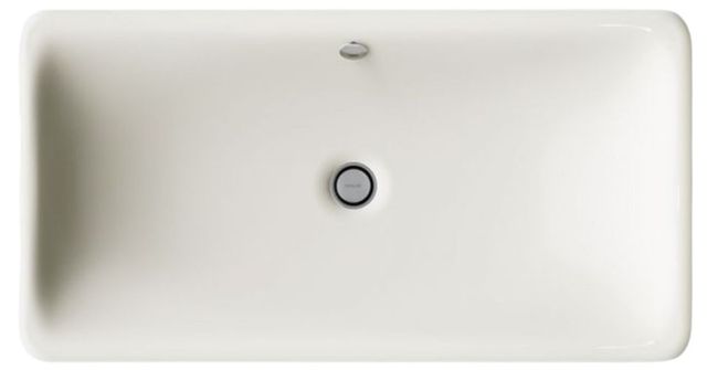 Kohler Iron Plains® Biscuit 30" Rectangular Drop-In/Undermount/vessel Bathroom Sink with Biscuit Painted Underside-1