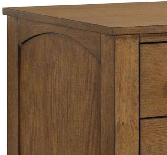 Elements International Portico Brown Oak File Cabinet-4