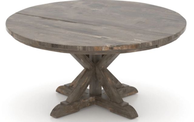 Canadel Customizable Champlain Shadow Washed Round HK Base Dining Table-2
