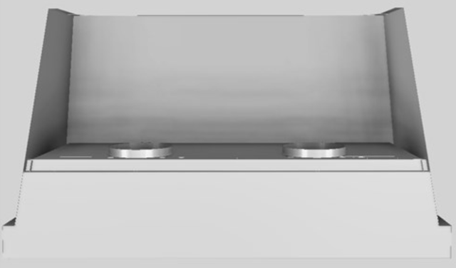 Vent-A-Hood® Designer Series 54" Stainless Steel Wall Mounted Range Hood-2
