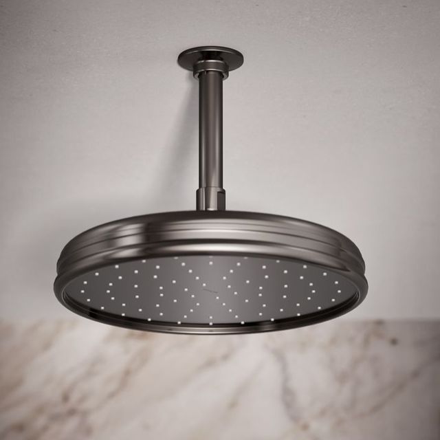 KOHLER® Vibrant Titanium 1.75 GPM Traditional 10" Single-Function Rainhead-1