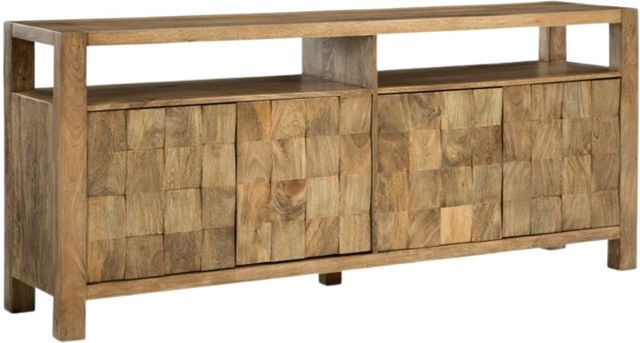 Signature Design by Ashley® Hudwick Natural Brown Accent Cabinet-0