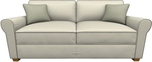 Best® Home Furnishings Customizable Shannon Full Memory Foam Sofa Sleeper with Honey Birch Legs-1