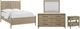Bernards Citrus Heights 4-Piece Brown Queen Lo-Post Bedroom Set-0