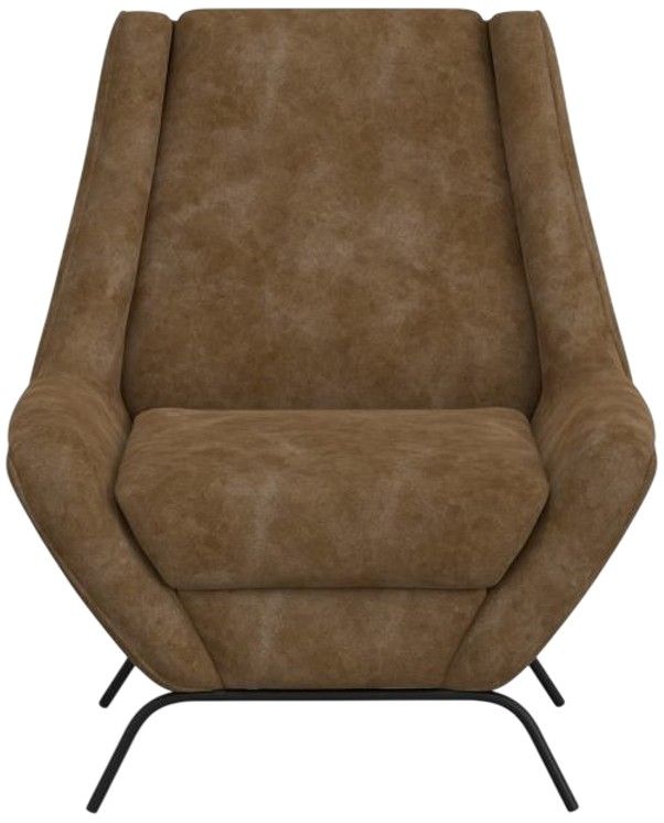 International Furniture Direct Tyne Cognac Accent Chair-2