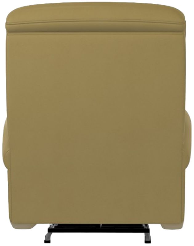 Flexsteel® Davis Light Yellow Power Recliner with Power Headrest-3
