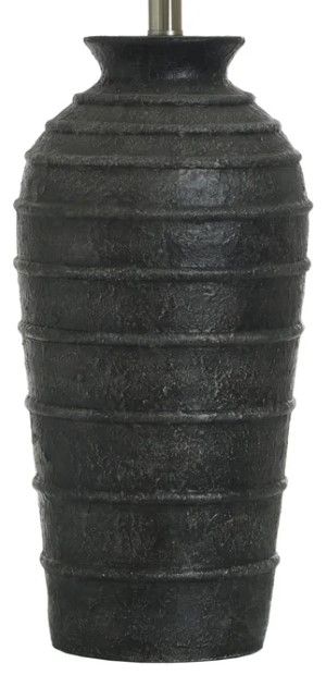 Stylecraft Poly Black Table Lamp -2