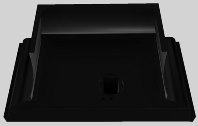 Vent-A-Hood® Designer Series 48" Black Wall Mounted Range Hood-2