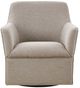 Olliix by Madison Park Grey Augustine Swivel Glider Chair-0