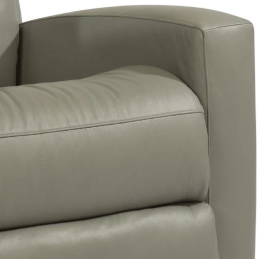 Flexsteel® Catalina Light Gray Power Rocking Recliner with Power Headrest-3