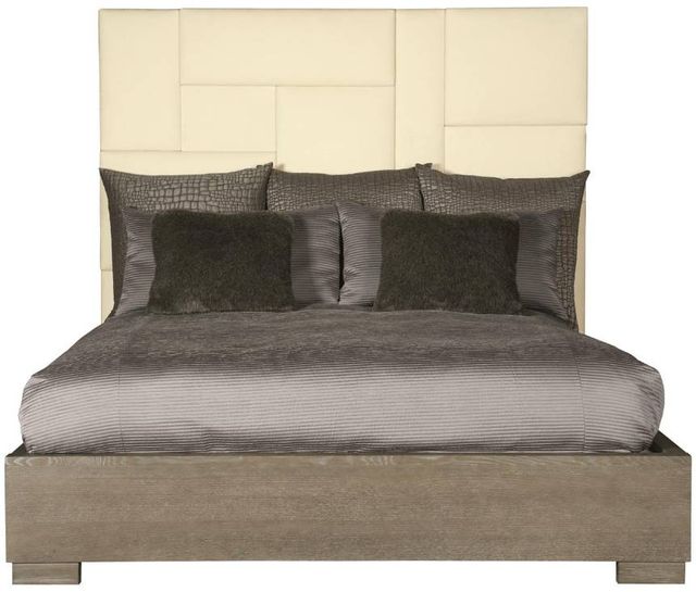 Bernhardt Mosaic Dark Taupe King Panel Bed-2