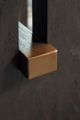 Signature Design by Ashley® Burkhaus White End Table with Dark Brown Base-4