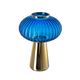 A & B Home Blue/Silver 9" Flower Vase-0