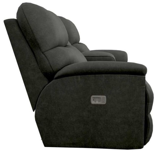La-Z-Boy® Trouper Ink Power Reclining Loveseat with Console, Headrest, and Lumbar-2