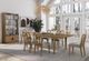 Bernards Calia Brown/Gray Carved Back Dining Side Chair-1