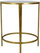 Zeugma Imports® Gold Side Table-0