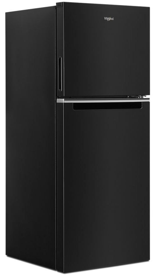 Whirlpool® 11.6 Cu. Ft. Black Counter Depth Top Freezer Refrigerator-1