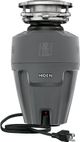 Moen® EX Series 0.5 HP Continuous Feed Black Garbage Disposal-0