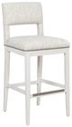 Fairfield® Customizable Arie Bar Stool with Linen Legs-0