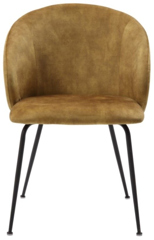 Homelegance® Cosimo Mustard Dining Side Chair-2