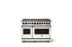 Viking® 7 Series 48'' Pure White Sealed Burner Pro Style Dual Fuel Range-0