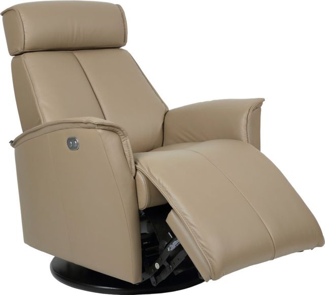 Fjords® Relax Venice Nougat Large Dual Motion Swivel Recliner-1