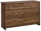 Sauder® River Ranch® Grand Walnut® Drawer Dresser-0