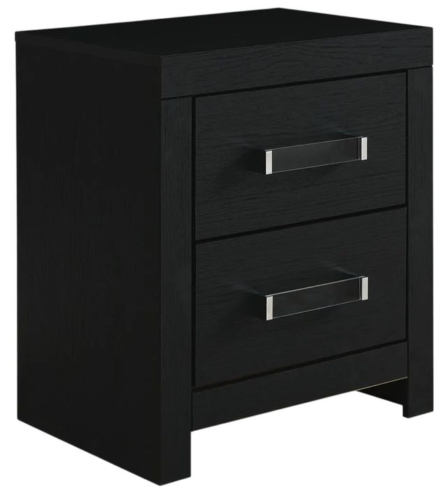 Signature Design by Ashley® Maeling Black Nightstand-0