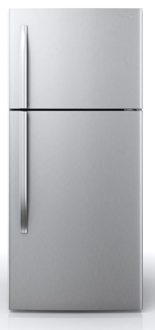 Midea® 30 in. 18.0 Cu. Ft. Stainless Steel Top Freezer Refrigerator-0