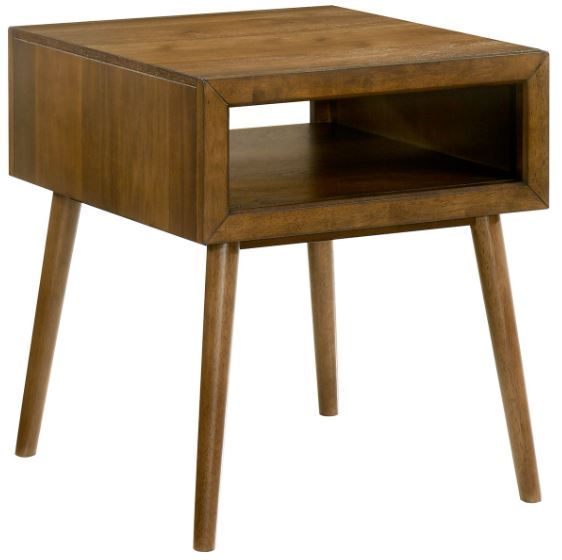 Elements International Malibu 3-Piece Walnut Occasional Table Set-3