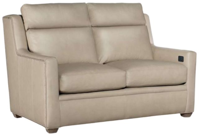 Bradington-Young Customizable Luxe for Living Revelin Stationary Loveseat with Two Piece Back-0