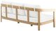 New Classic® Home Furnishings Wesley White Acacia/Fabric Outdoor Patio Sofa-3