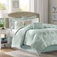 Olliix by Madison Park Baxter 7 Piece Blue California King Comforter Set-0