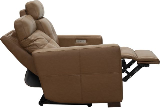 BarcaLounger® Cara Florida Saddle Leather Power Reclining Loveseat-1
