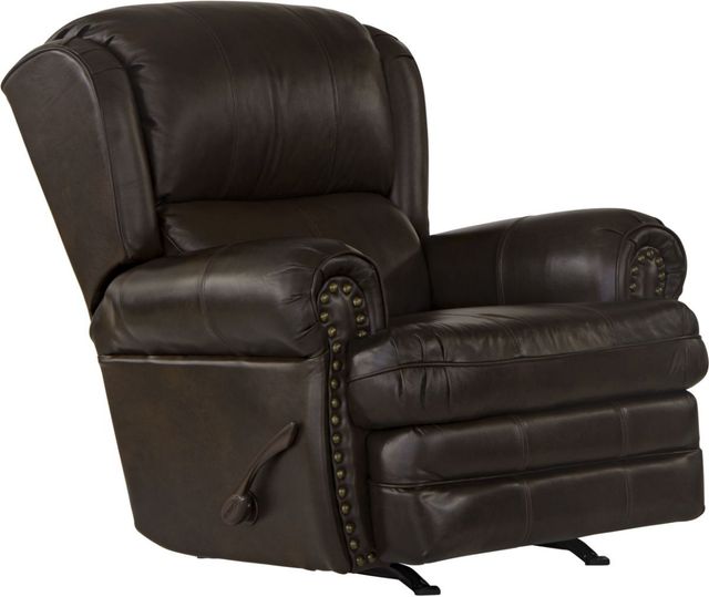 Jackson Furniture Roberto Cocoa Leather Rocker Recliner-0