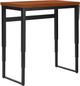 Monarch Specialties Inc. Black/Cherry Desk With Adjustable Height-1
