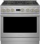 Monogram® 4 Piece Stainless Steel/Panel Ready Dual Fuel Kitchen Package-2