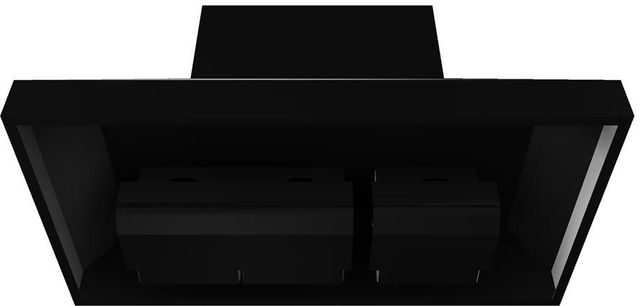 Vent-A-Hood® 48" Black Euro-Style Wall Mount Range Hood-3
