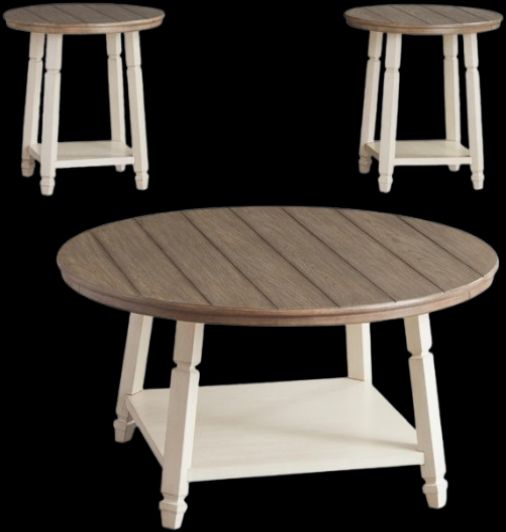 Signature Design by Ashley® Bolanbrook 3-Piece Two-Tone Occasional Table Set