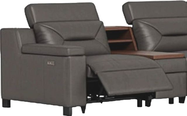 Palliser® Furniture Customizable Apex 6-Piece Power Reclining Sectional with Console with Shelves-1