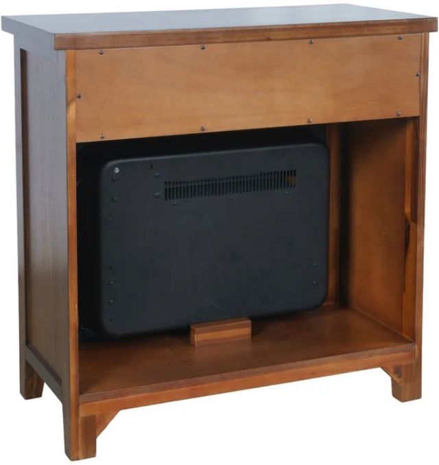 Jofran Inc. Urban Icon Merlot 32" Fireplace Media Console-3